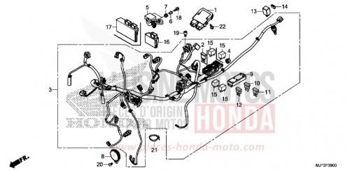FAISCEAU DES FILS CTX700AE de 2014